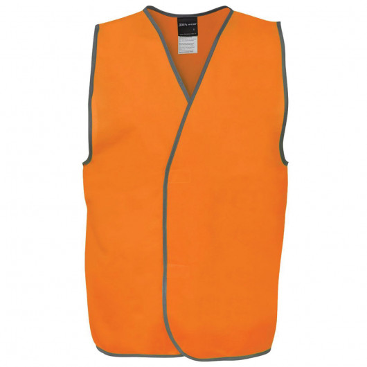 Hi Vis Safety Vests Orange Front